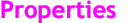 Properties used in Number Operations